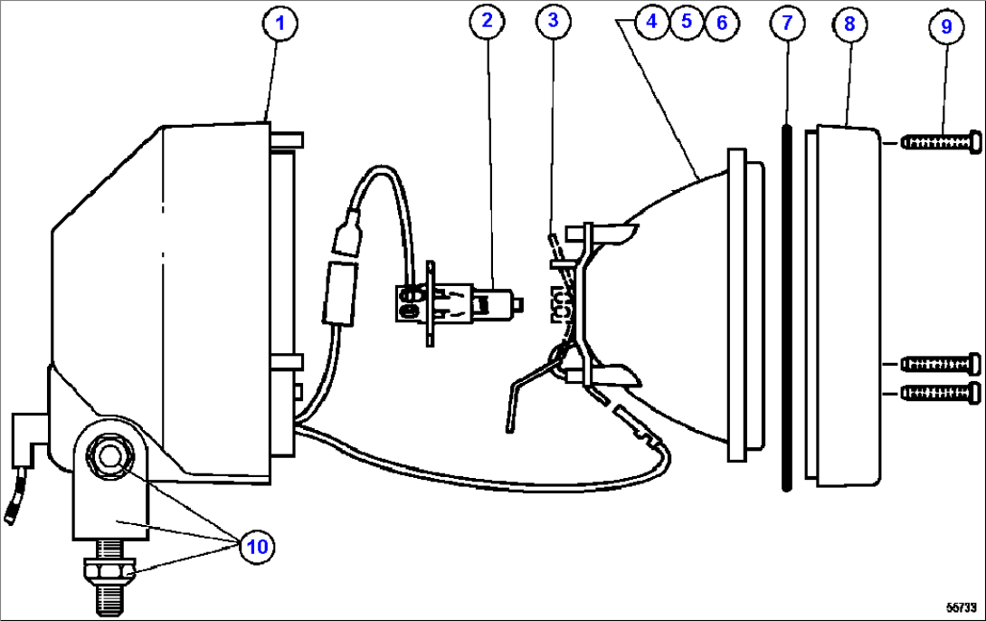 LIGHT ASSEMBLY (SUPER HALOGEN)