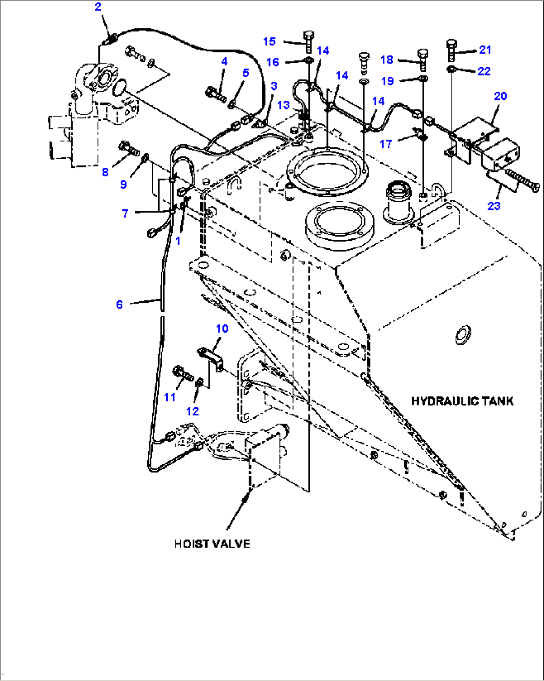 H0150-04A0 HYDRAULIC TANK SENSOR AND TURN SIGNAL