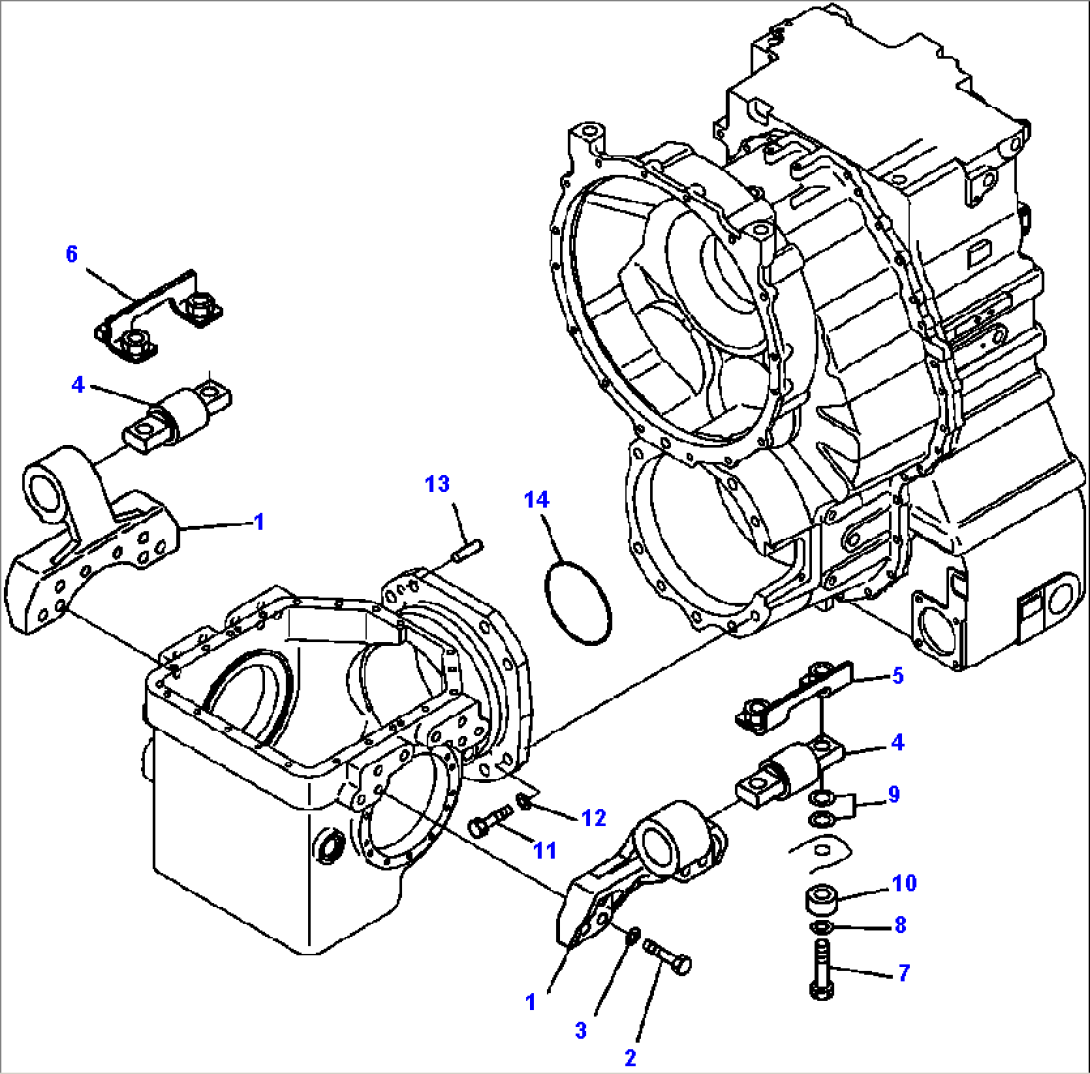 F3415-01A0 DIFFERENTIAL FRONT MOUNTING