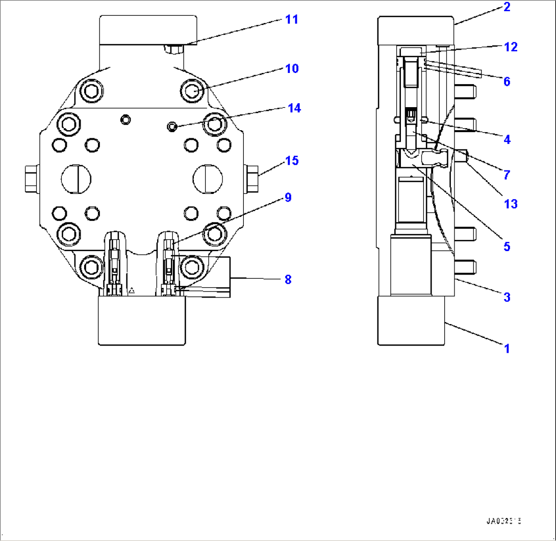 Transfer, Inner Parts, HST Motor 2 (4/6) (#80734-)