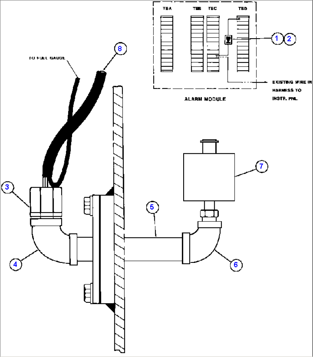 LOW FUEL LIGHT & BUZZER INSTALLATION