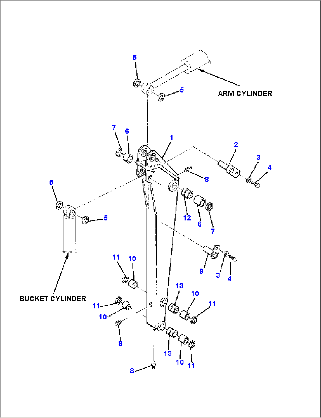 ARM, L=1600 mm