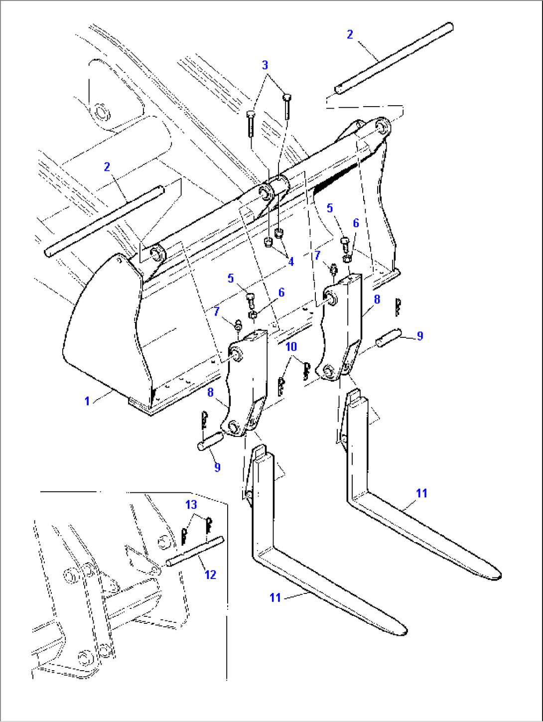 FORK (FOR BUCKET)