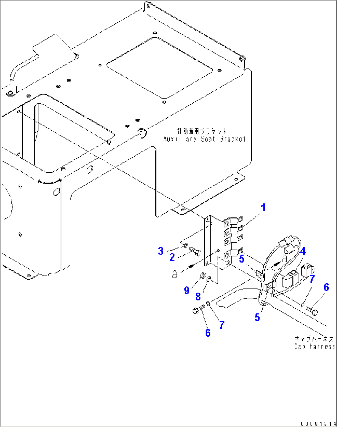 FLOOR (ENGINE PRE-LUB SYSTEM LESS PARTS)(#8132-)