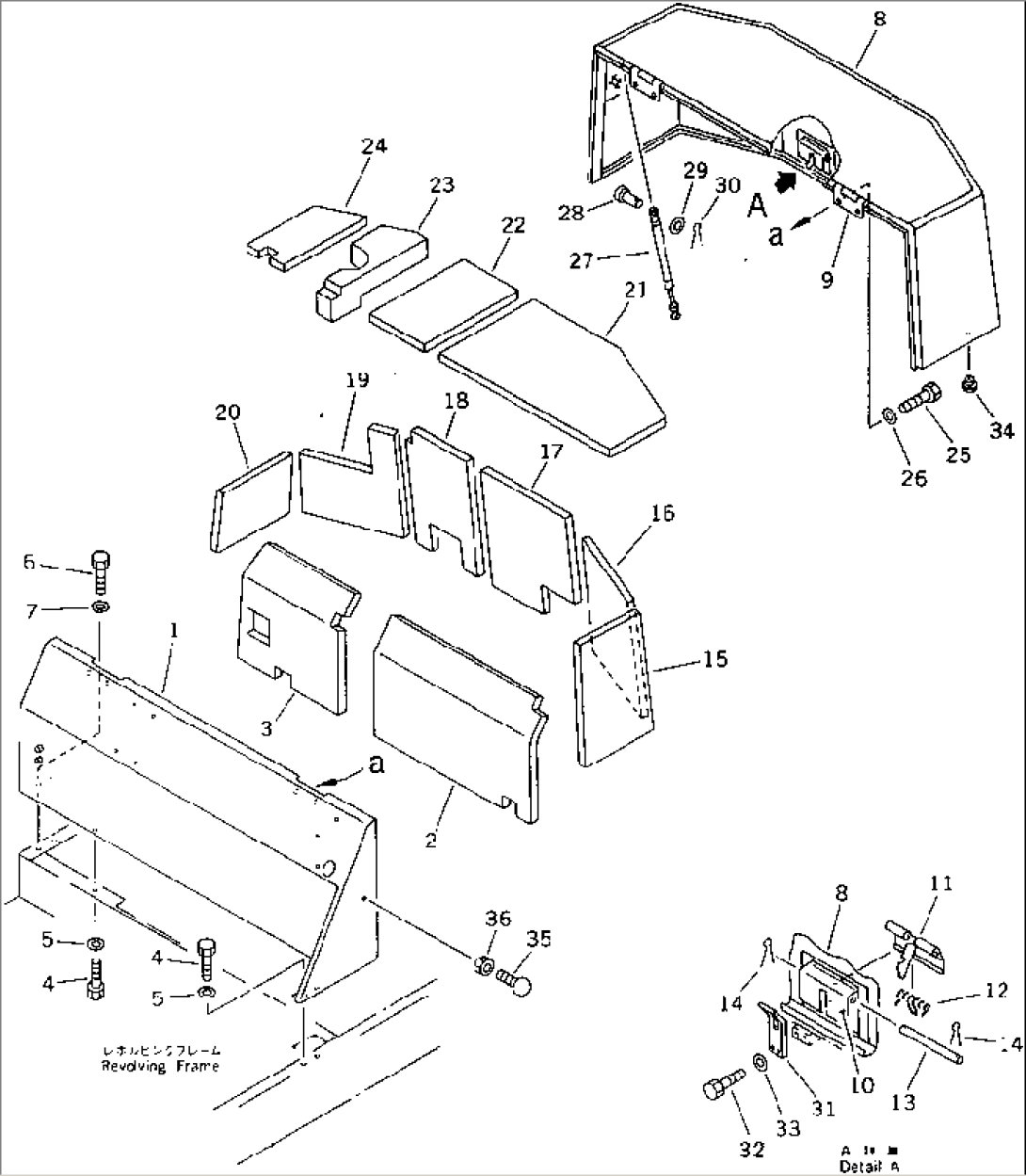 MACHINE CAB (3/3)(#10001-13024)
