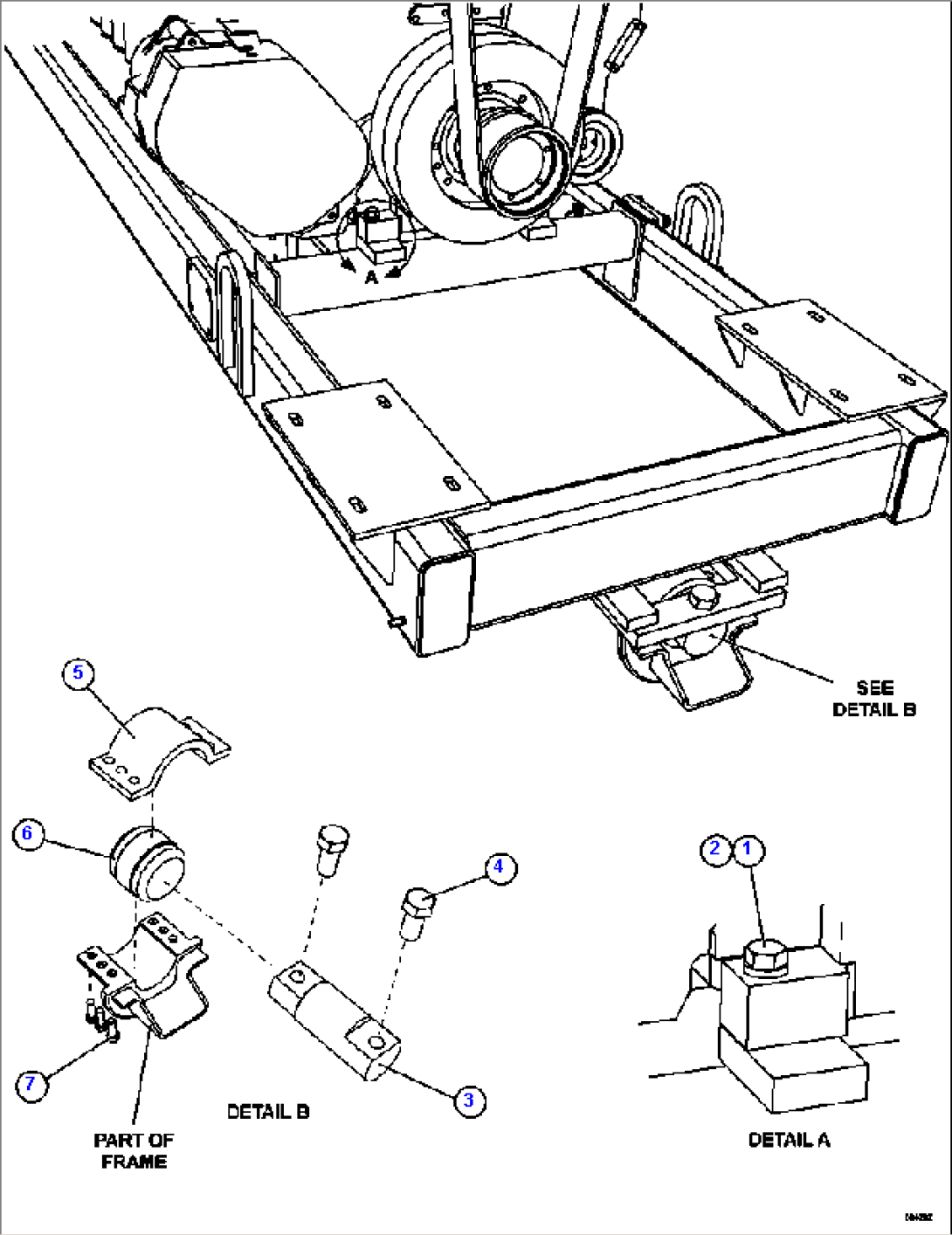 ENGINE/SUB-FRAME FRONT MOUNTS