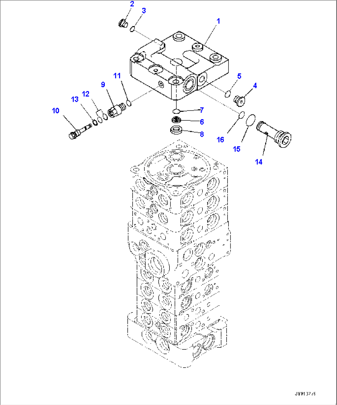 Control Valve, 7-Valve (1/18) (#16107-)