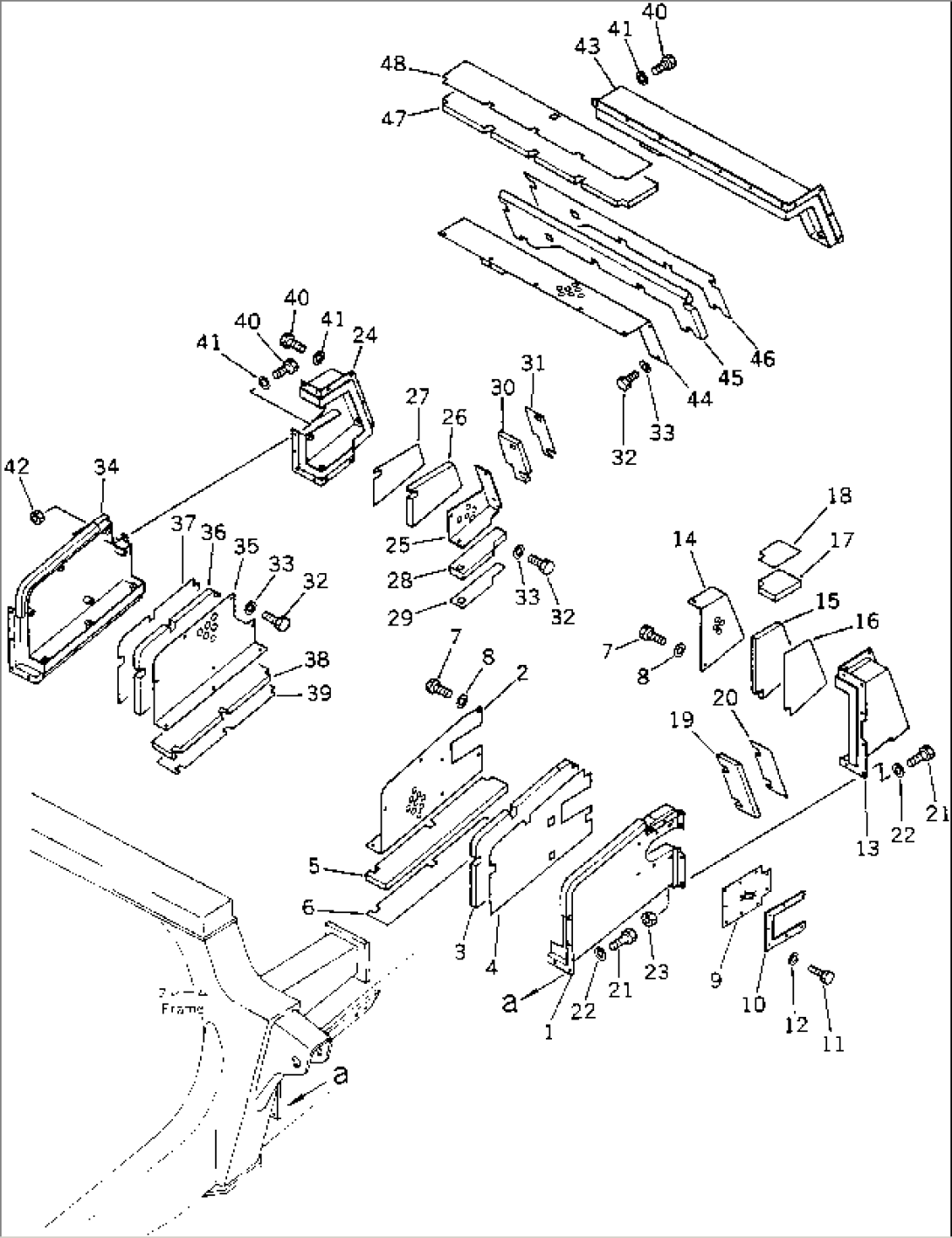 SOUND SUPPRESSION COVER (3/5) (FOR ALCOA) (E.J.)(#1841-1842)