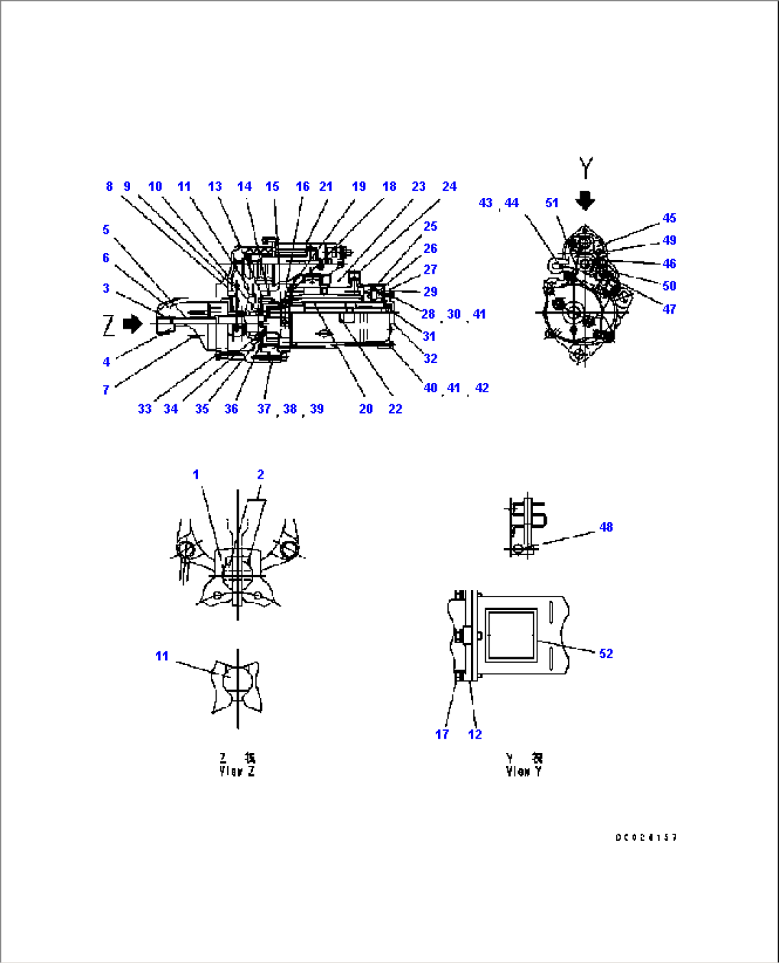 STARTING MOTOR (7.5KW)
