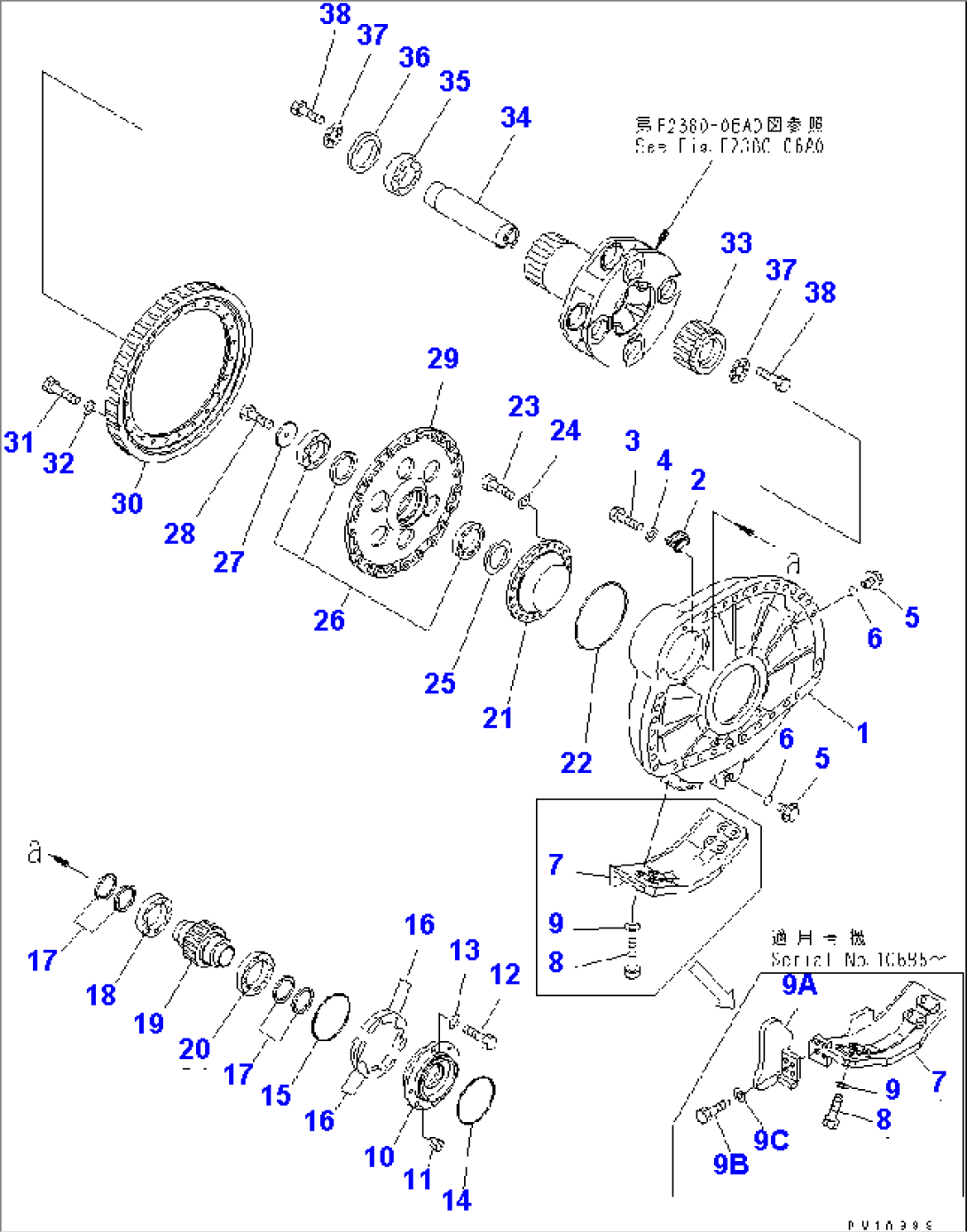 FINAL DRIVE¤ R.H. (2/3)