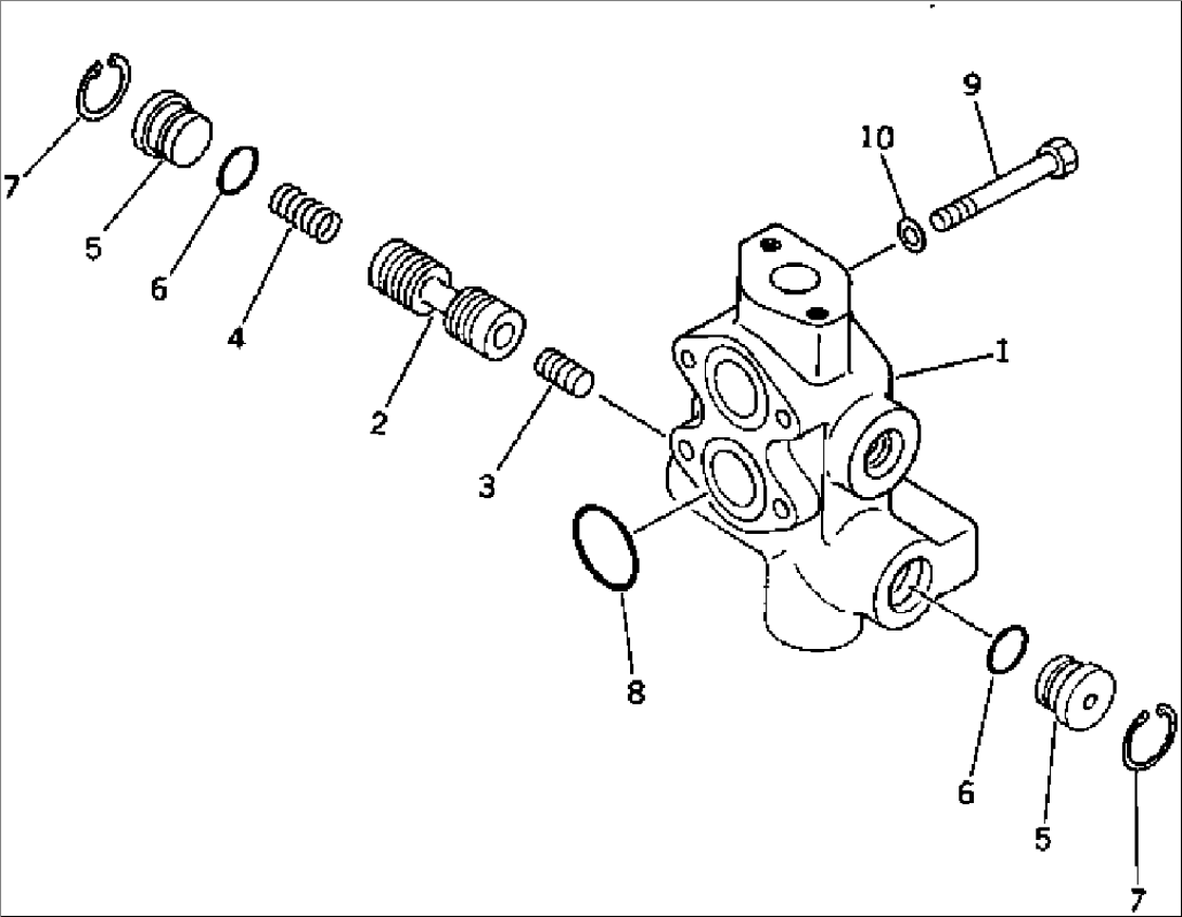 MAIN RELIEF VALVE(#35001-)