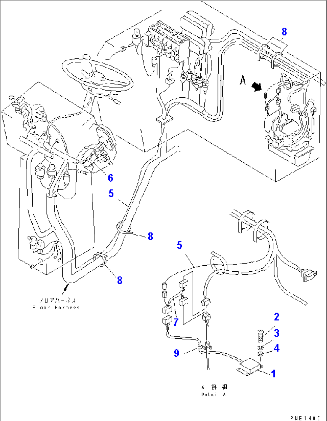 ELECTRICAL SYSTEM (A.P.S. ASSISTER SERVICE PARTS)(#10001-10092)