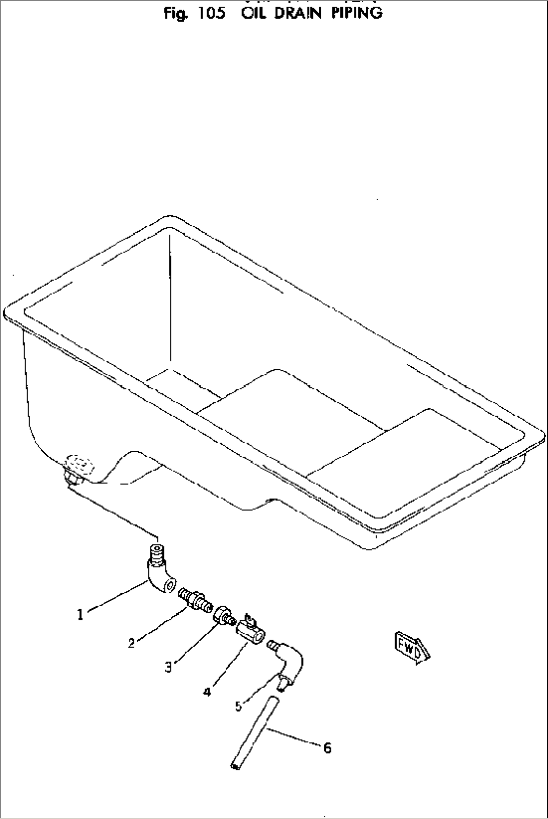 OIL DRAIN PIPING