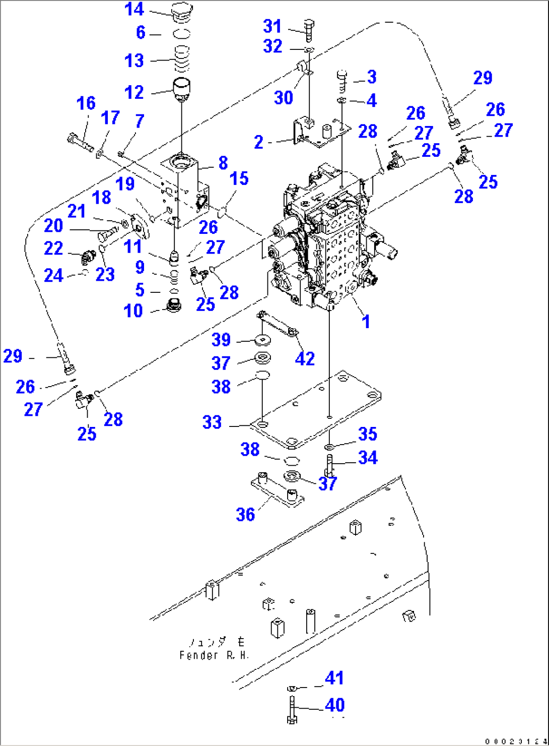 CONTROL VALVE (MITSUKOJIMA TRIMMING 2011)(#10986-)