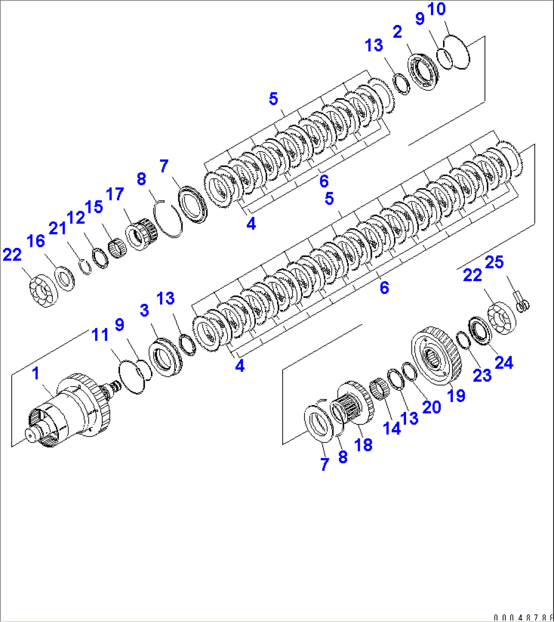 TRANSMISSION (2ND AND 3RD)(#2001-)