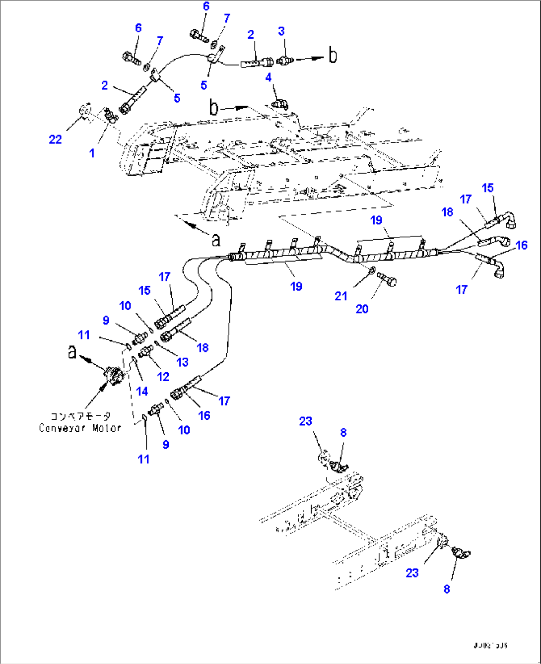 Conveyor, Piping (#2616-)