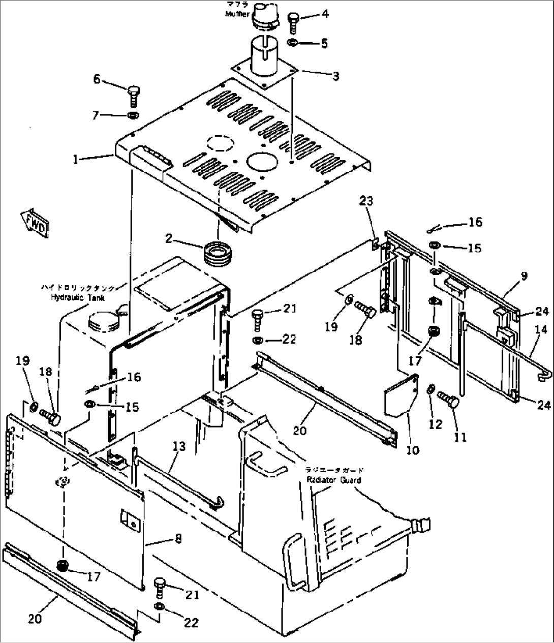 ENGINE HOOD