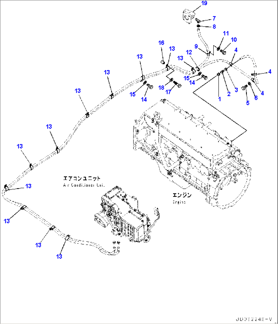 Air Conditioner, Clamp (#65001-)