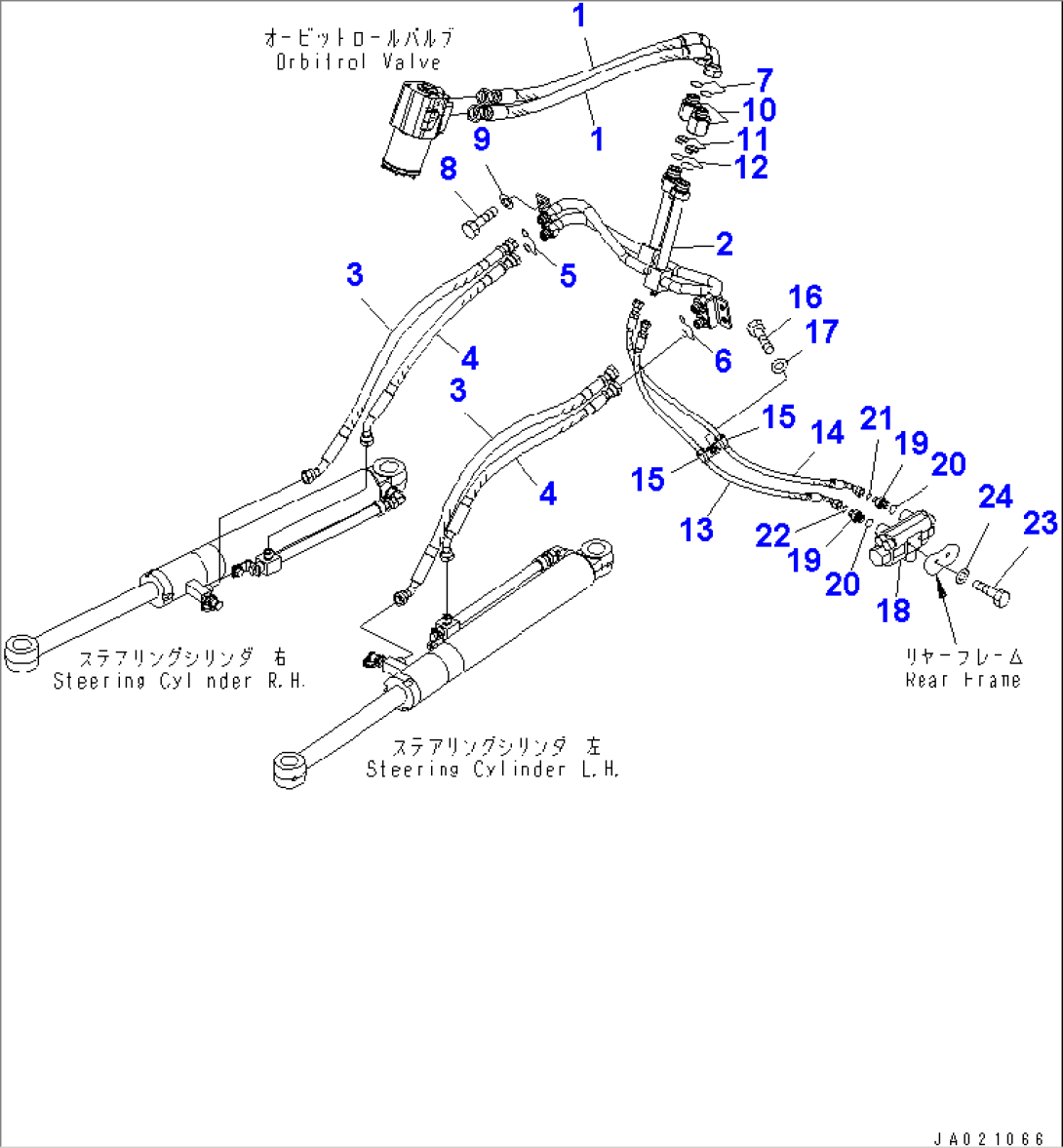 STEERING LINE