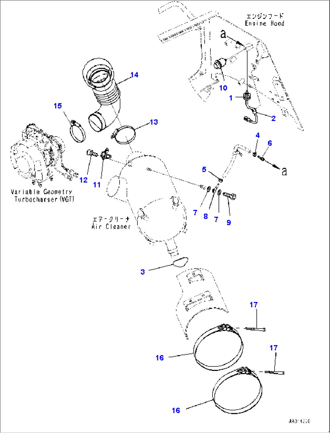 Air Cleaner, Sensor (#30616-)