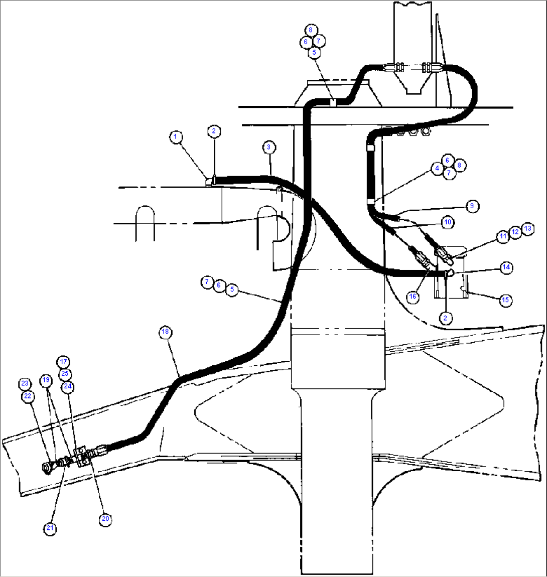 AIR COMPRESSOR PIPING & INSTL