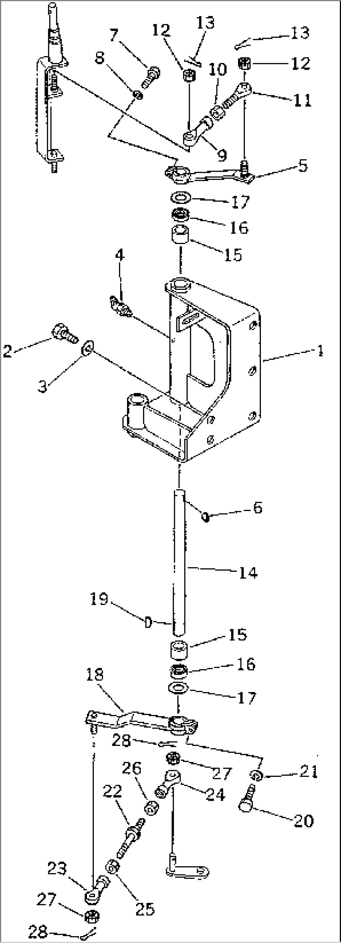 TORQFLOW TRANSMISSION CHANGE LEVER (2/3)