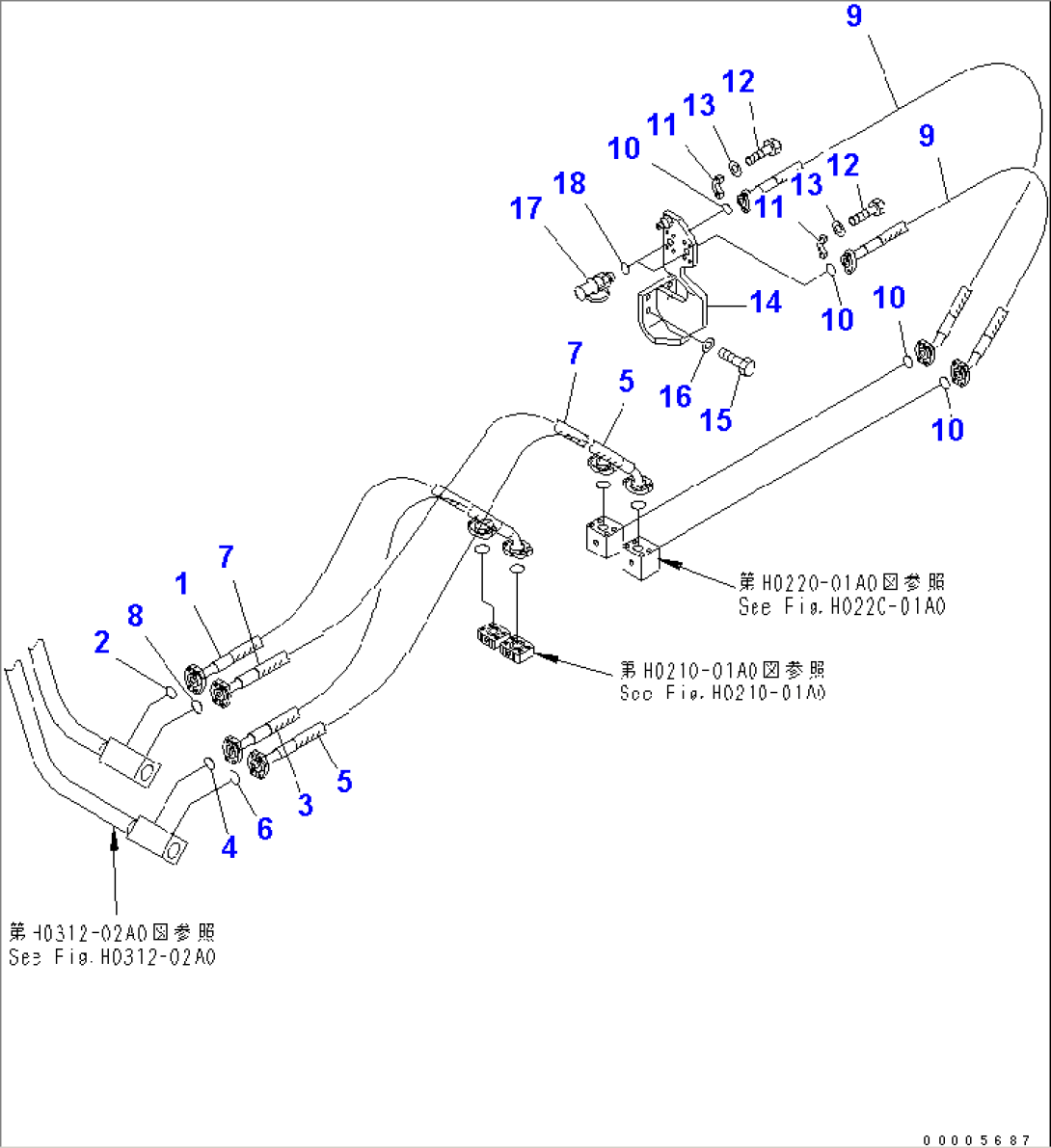 DELIVERY PIPING (HOSE)
