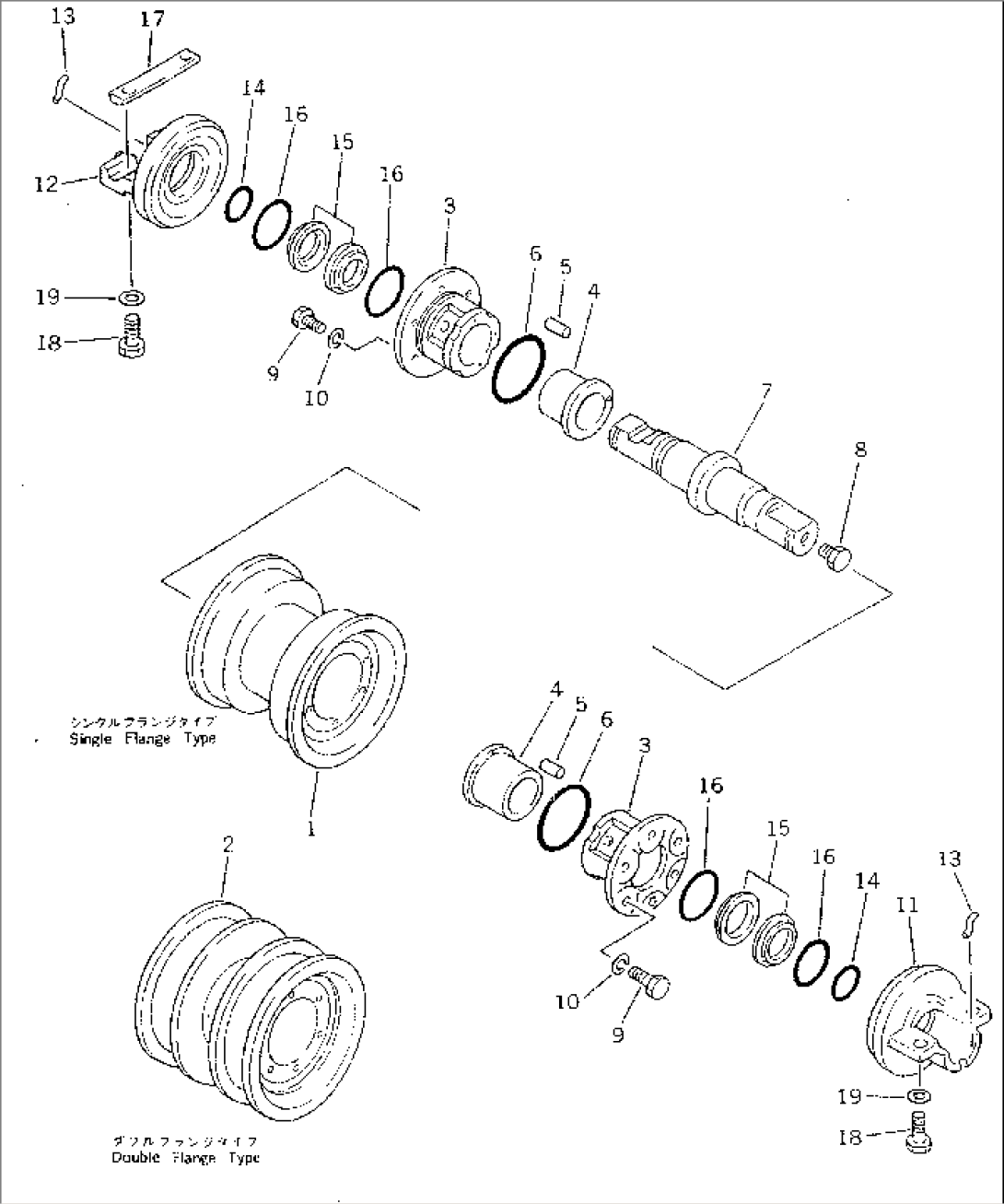 TRACK ROLLER(#20001-20204)