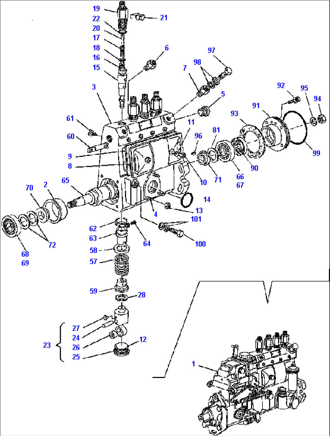 FIG. A0431-01A0 FUEL INJECTION PUMP