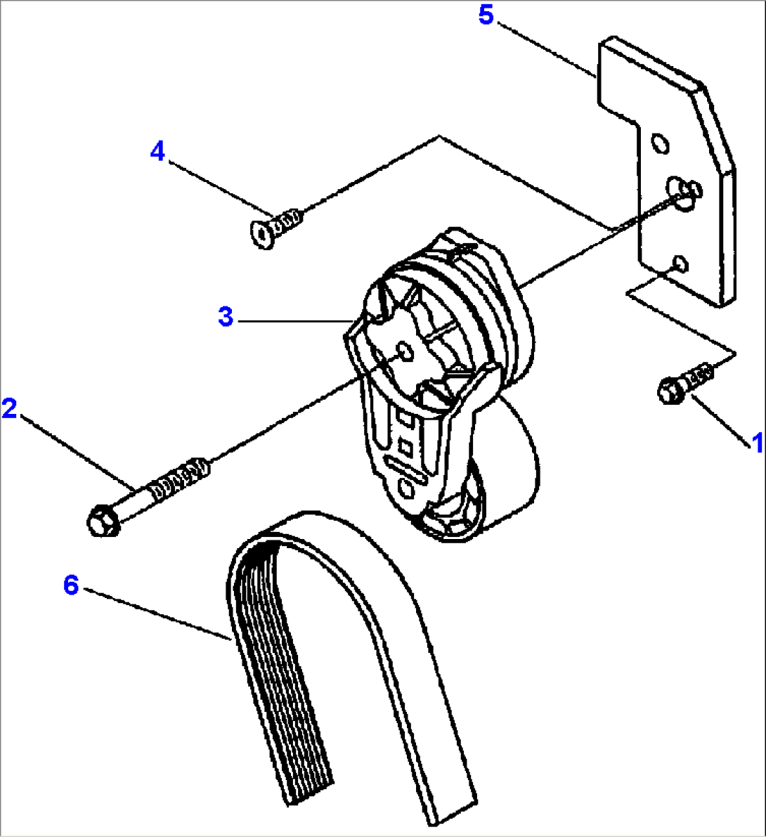 BELT TENSIONER AND BELT