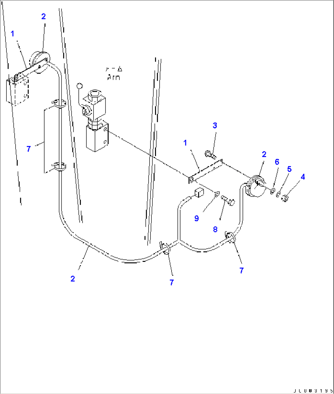 ARM MARKER LIGHT (FOR GERMANY AND AUSTRIA)