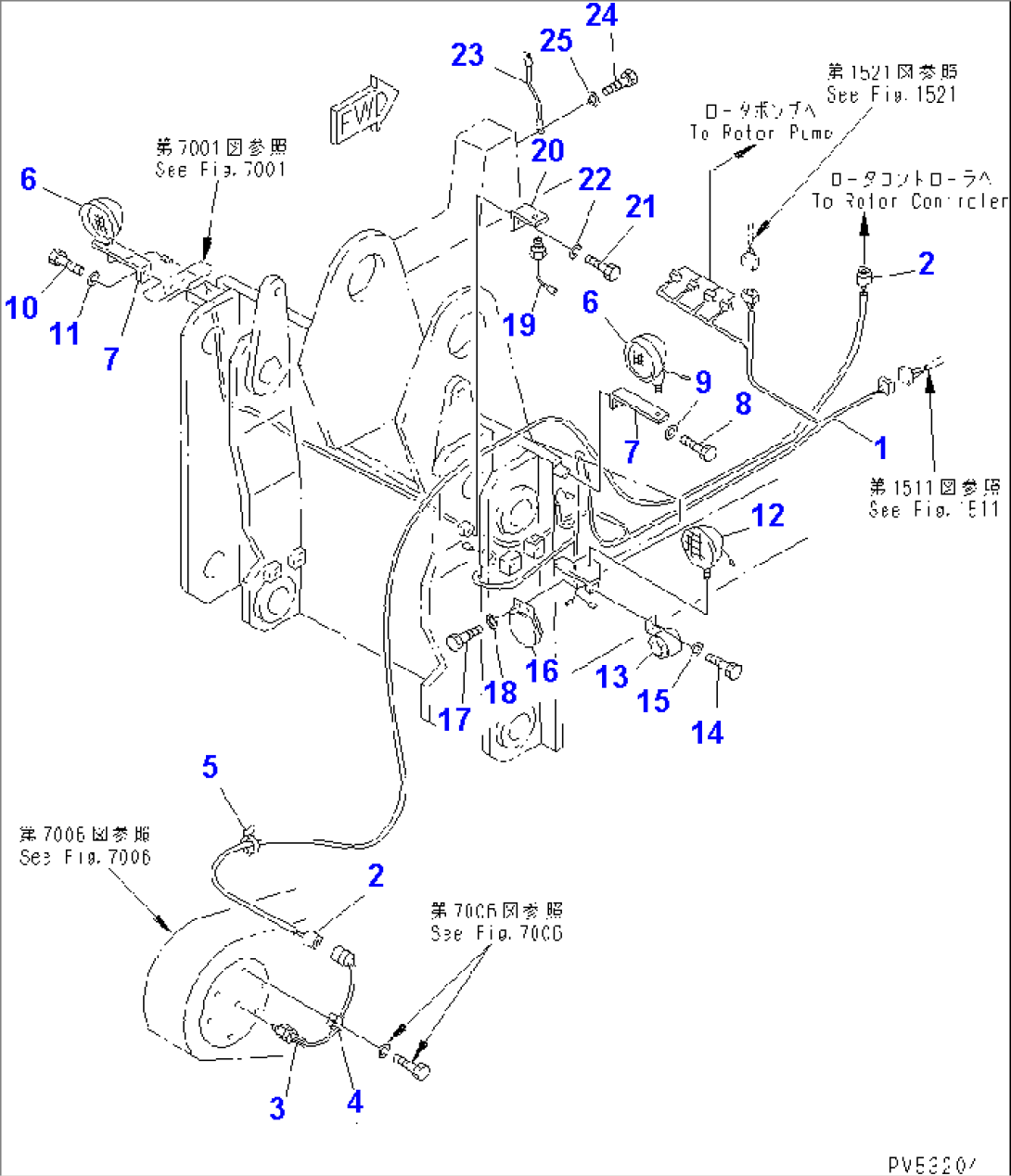 ELECTRICAL SYSTEM (REAR LINE)(#11501-11501)