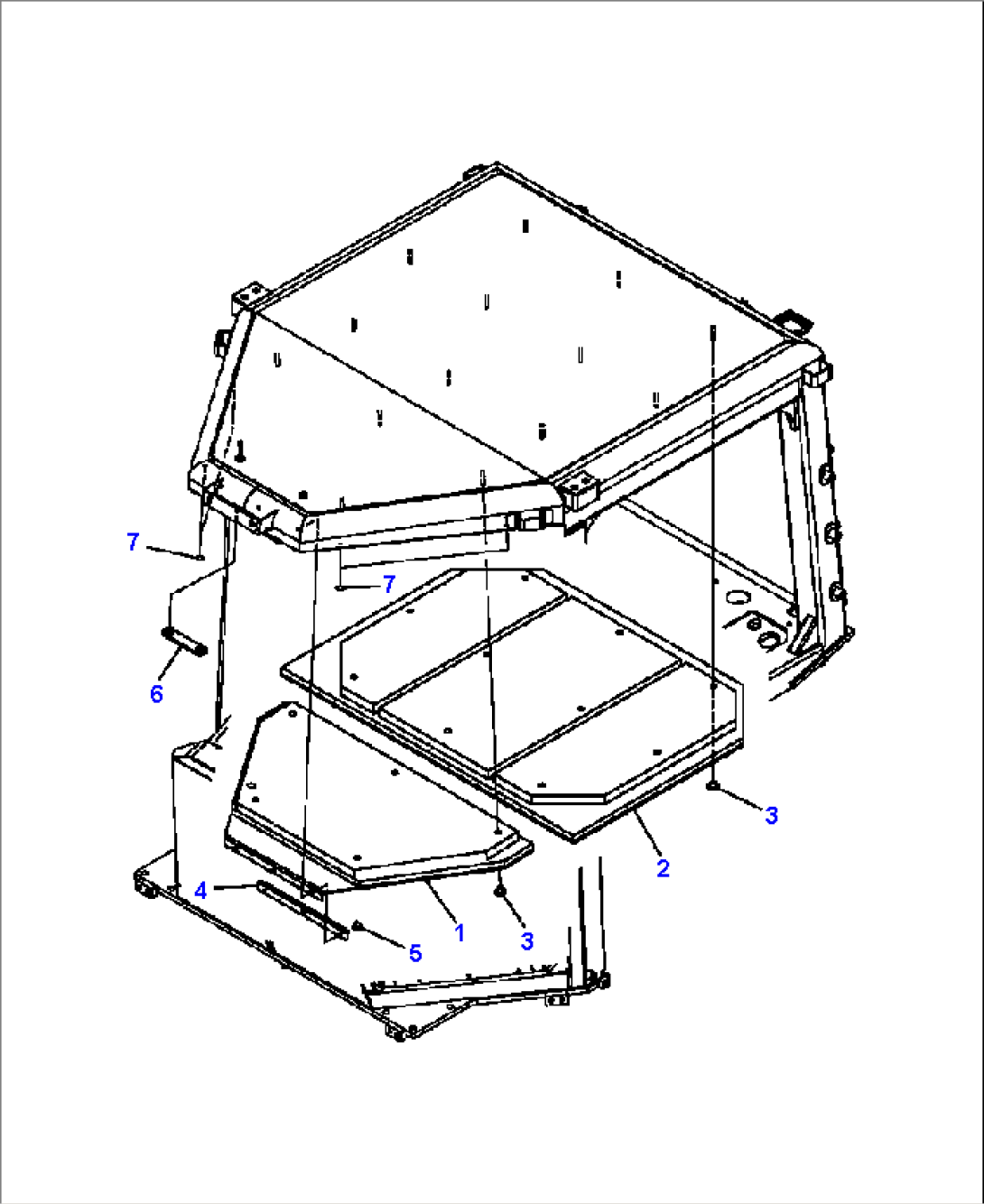 K0410-02A0 ROPS INSIDE COVER