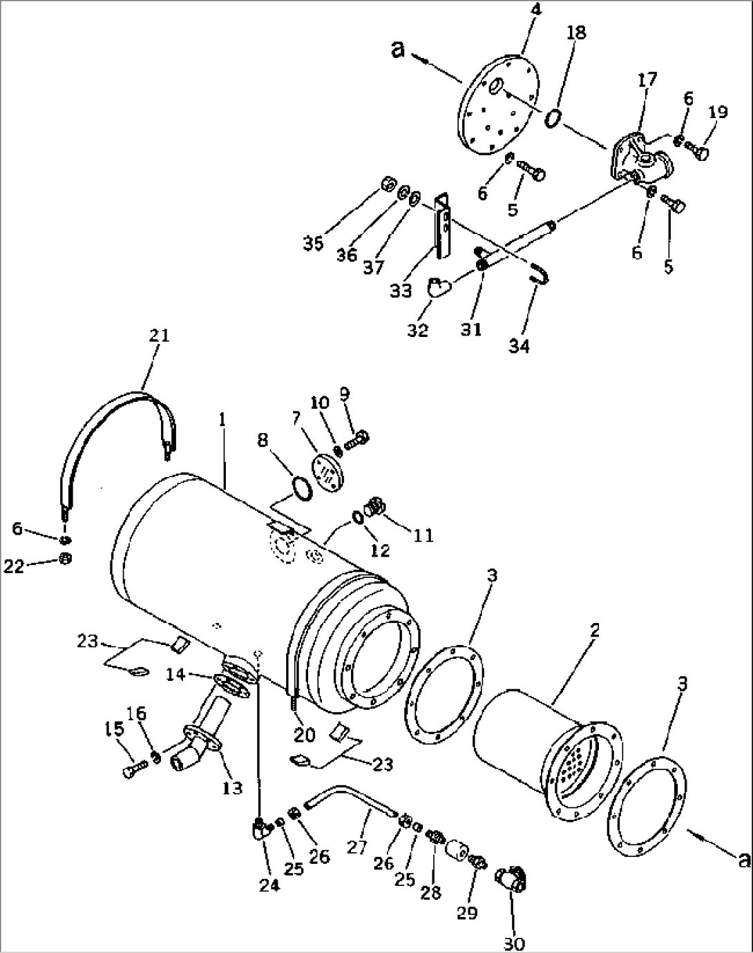 RECEIVER TANK (EXCEPT JAPAN)