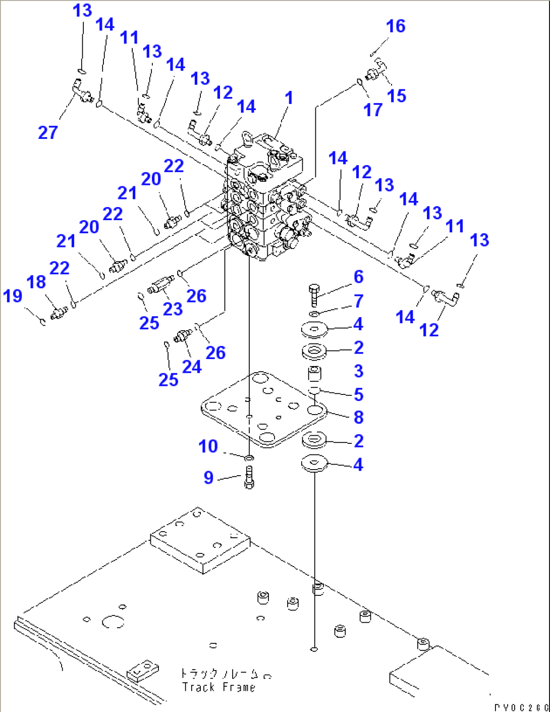 MAIN VALVE (MOUNT AND ELBOW)