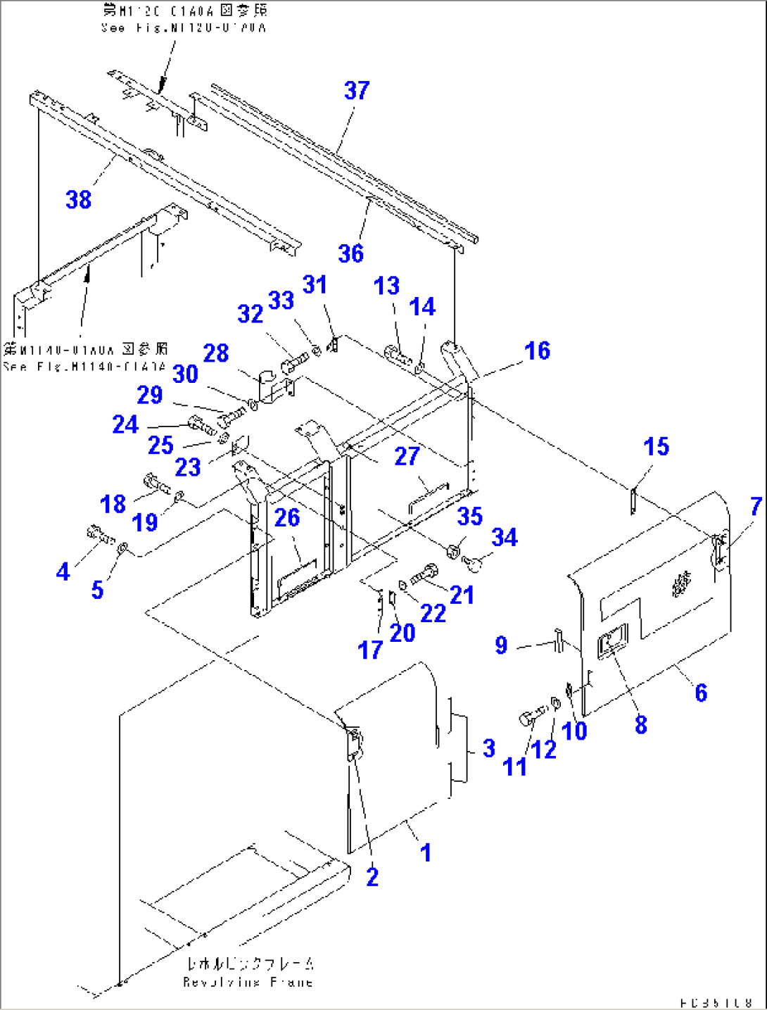 LEFT SIDE DOOR (WITH HOLE) (WITH F.O.P.S.)(#96514-98099)