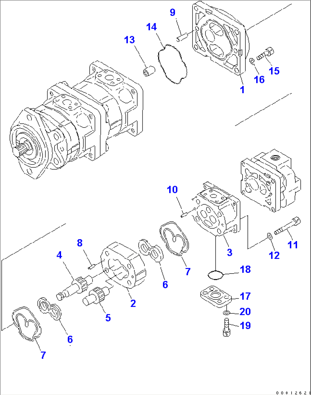 HYDRAULIC PUMP (3/3)