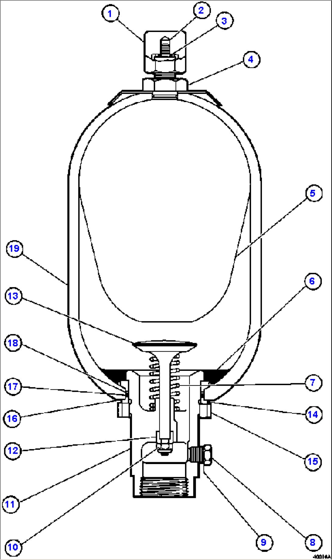 ACCUMULATOR ASSEMBLY (2.5 GAL) PC2735
