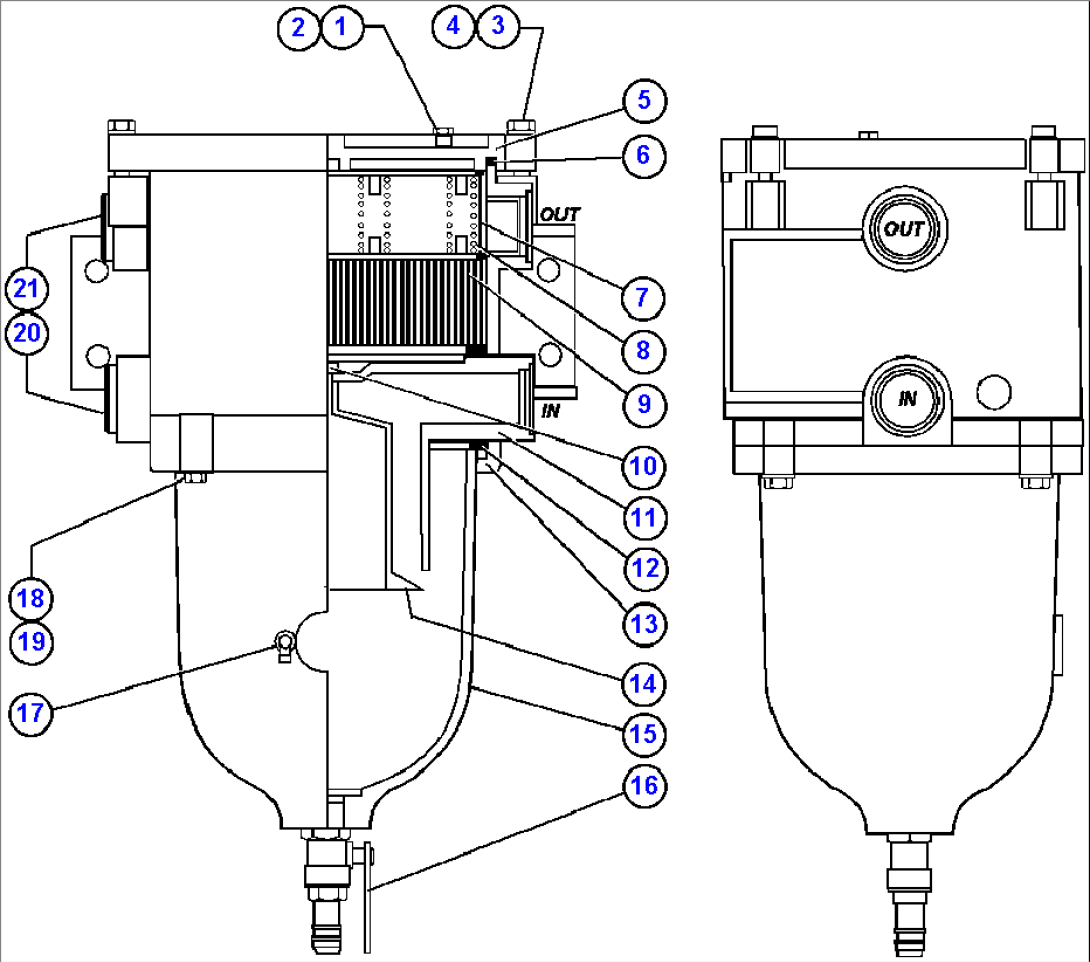 FUEL / WATER SEPARATOR (PB9500)
