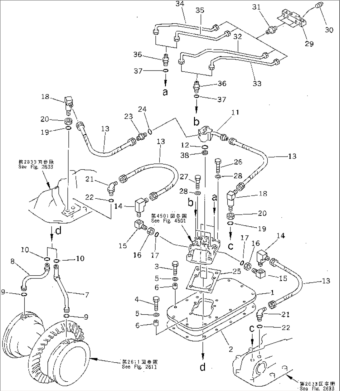BRAKE PIPING(#35001-)