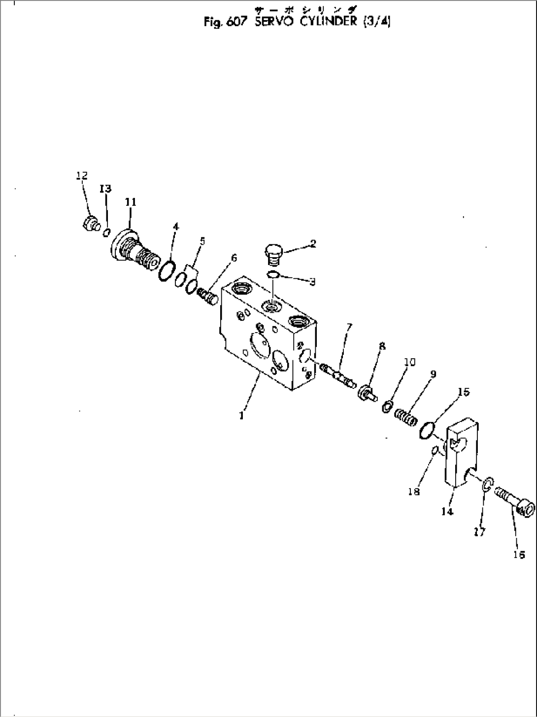 SERVO CYLINDER (3/4)