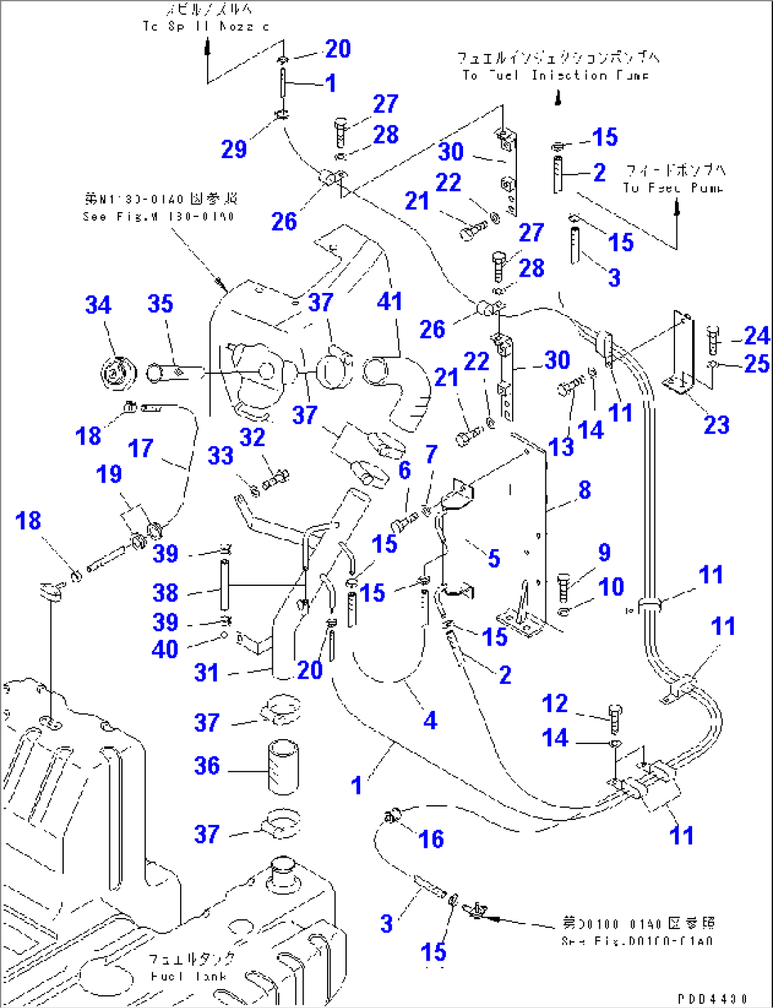 FUEL LINES(#10001-10021)