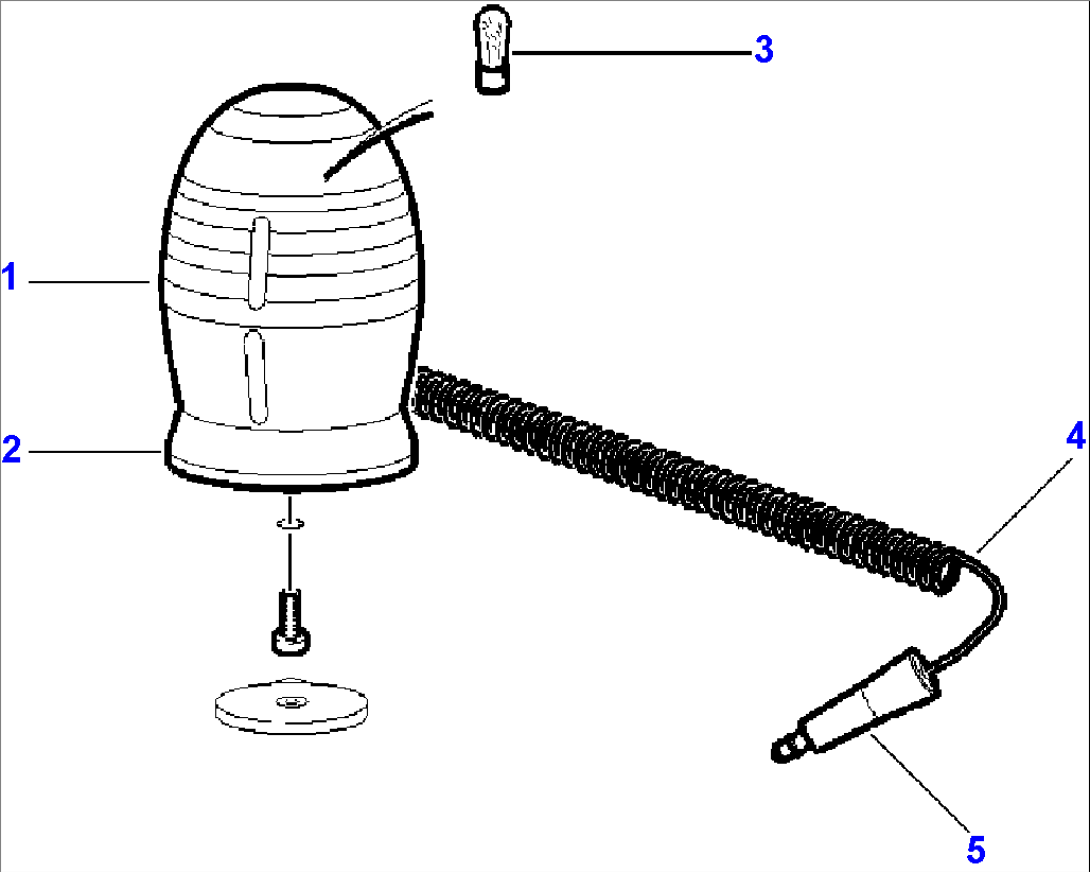FIG. E1605-01A0 ROTARY BEACON