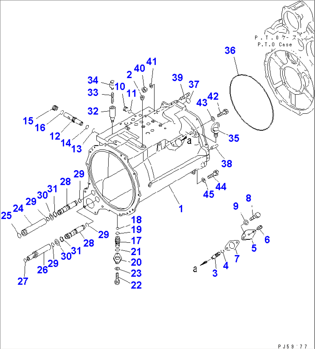 TRANSMISSION (TRANSMISSION CASE)