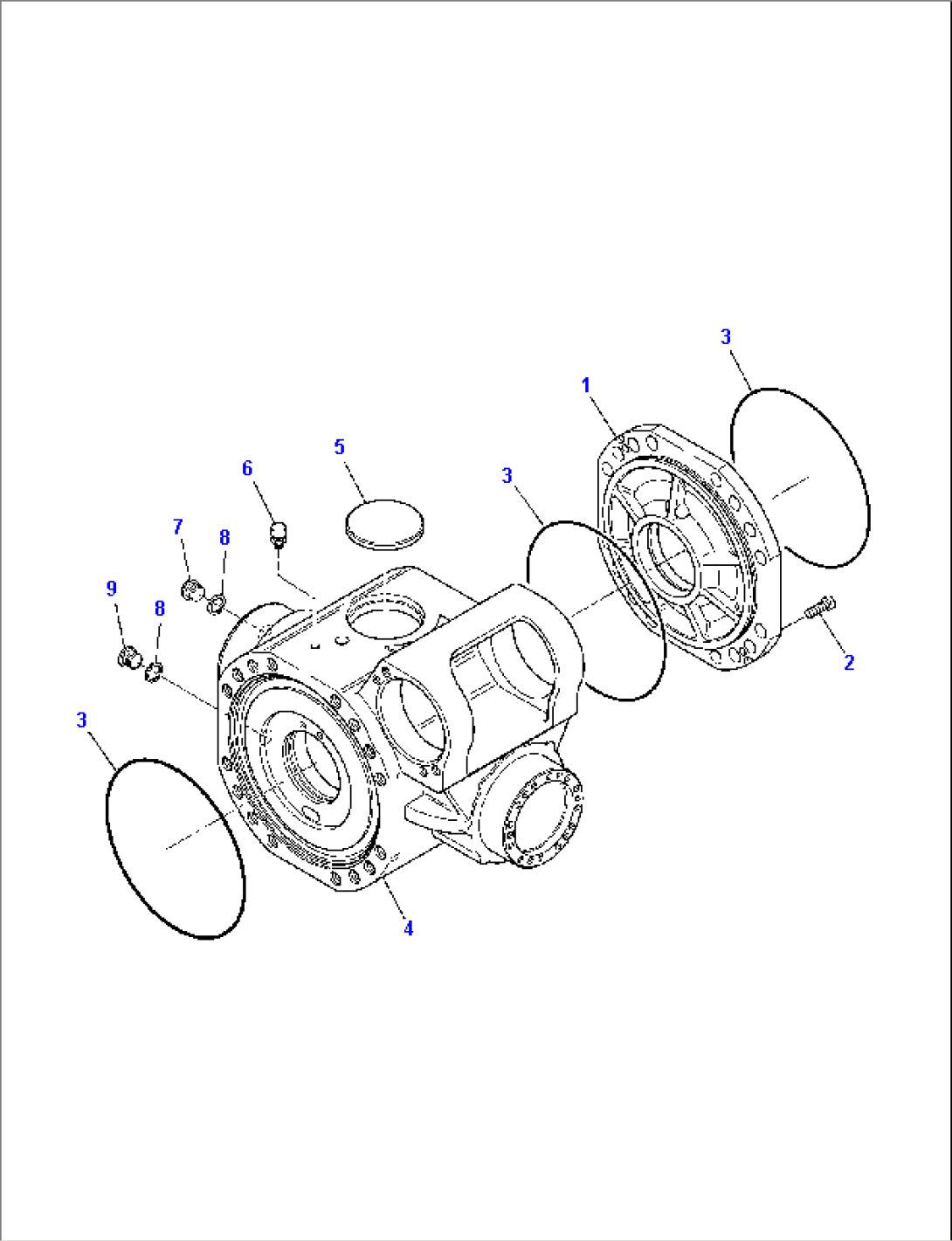 FRONT AXLE (1/6)