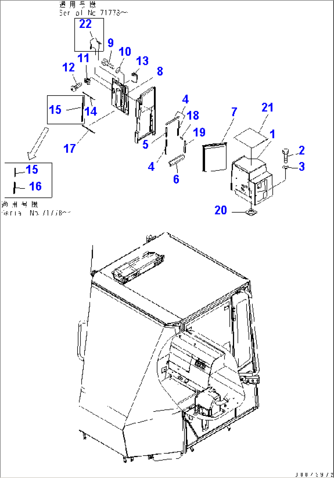 FLOOR (FILTER AND DAMPER) (AIR CONDITIONER LESS) (FOR EXCEPT JAPAN)