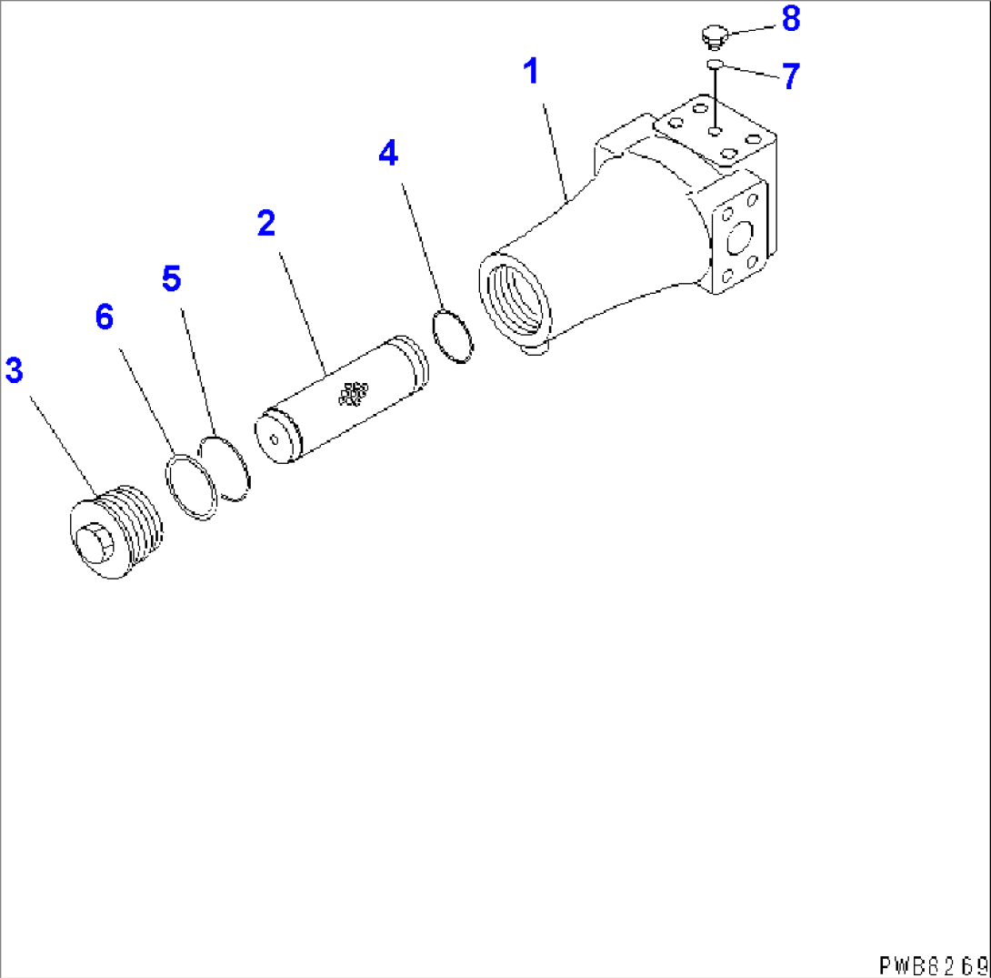 LINE FILTER (FOR PUMP DELIVERY LINE)(#30001-)