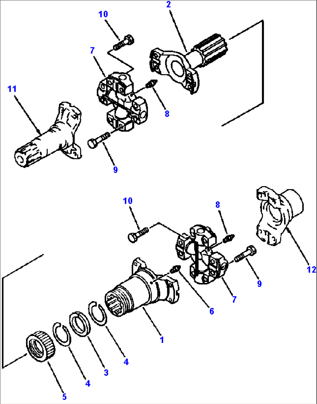 DRIVE SHAFT (CENTER)