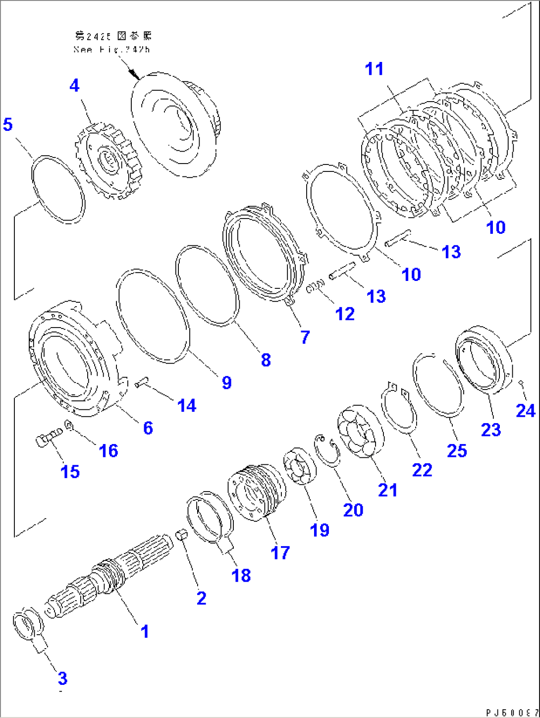 TRANSMISSION (1ST CLUTCH)(#6693-)