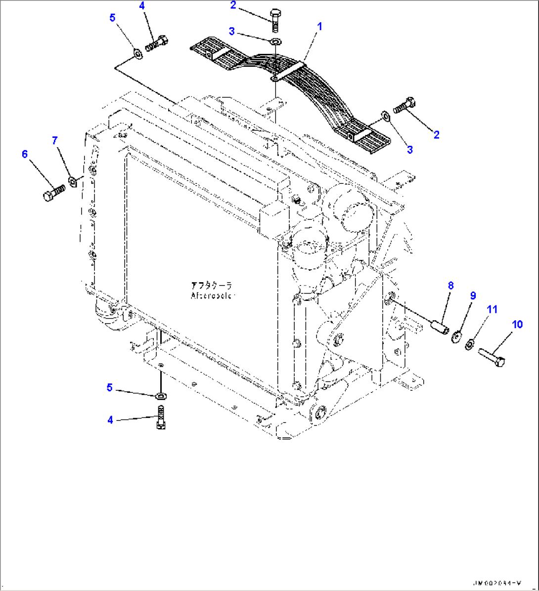 Aftercooler, Fan Net (#5129-)
